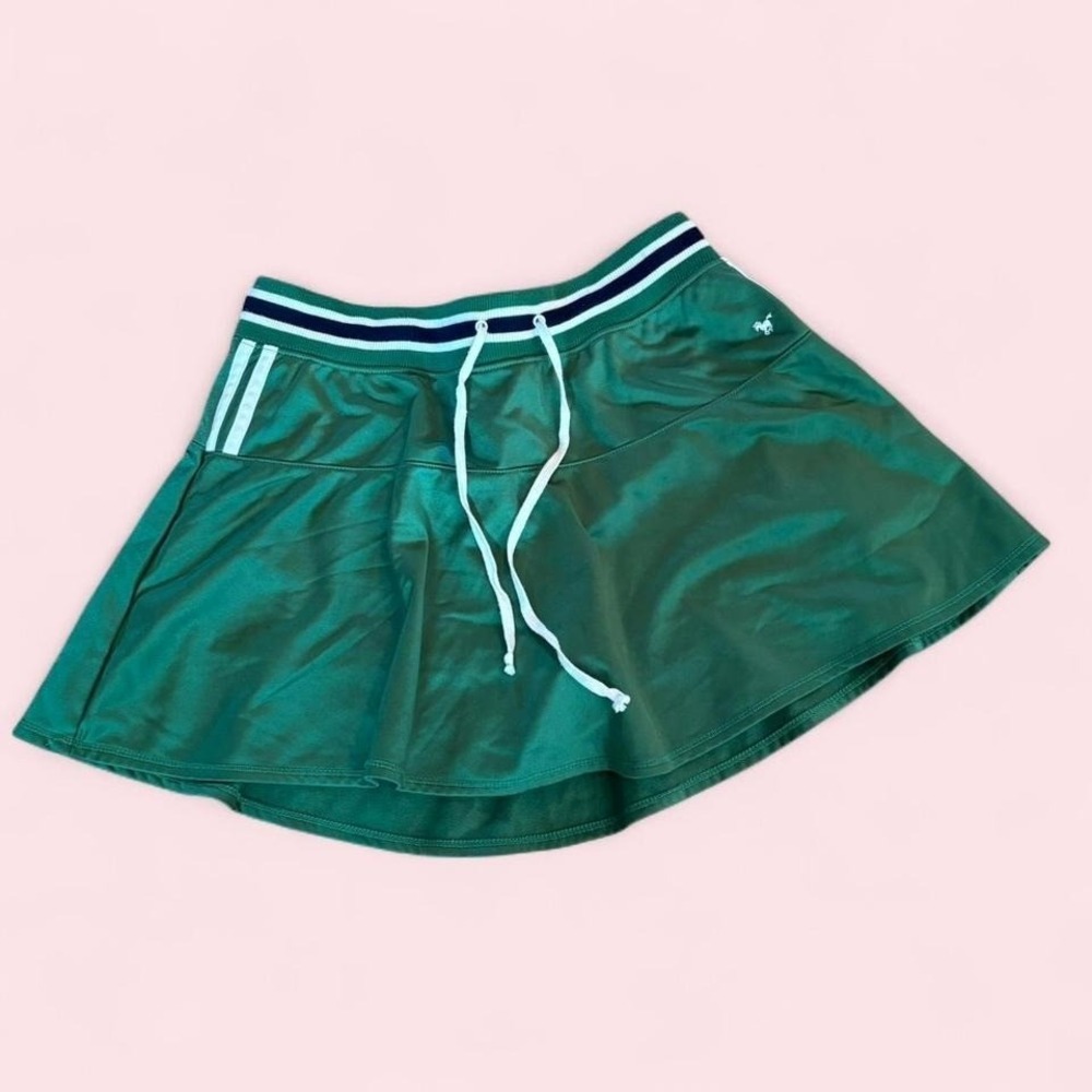 Vintage Y2K Baby Doll Glam core Authentic Derek Heart Drawstring Tennis Skirt